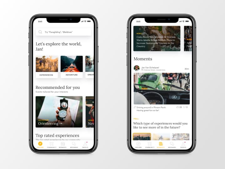 Travel Community Mobile App